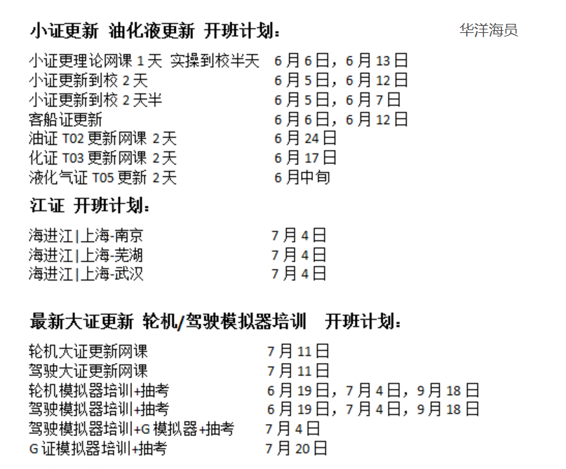 江苏连云港四小证更新2023年6月28号基本安全精通艇阀高级消防